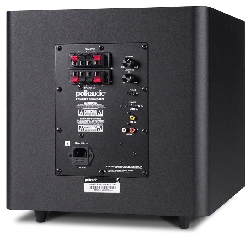 Unitronics Online Store. Polk Audio PSW110 Powered Subwoofer